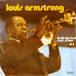 Пластинка Louis Armstrong La vie en rose c'est si bon. LP4